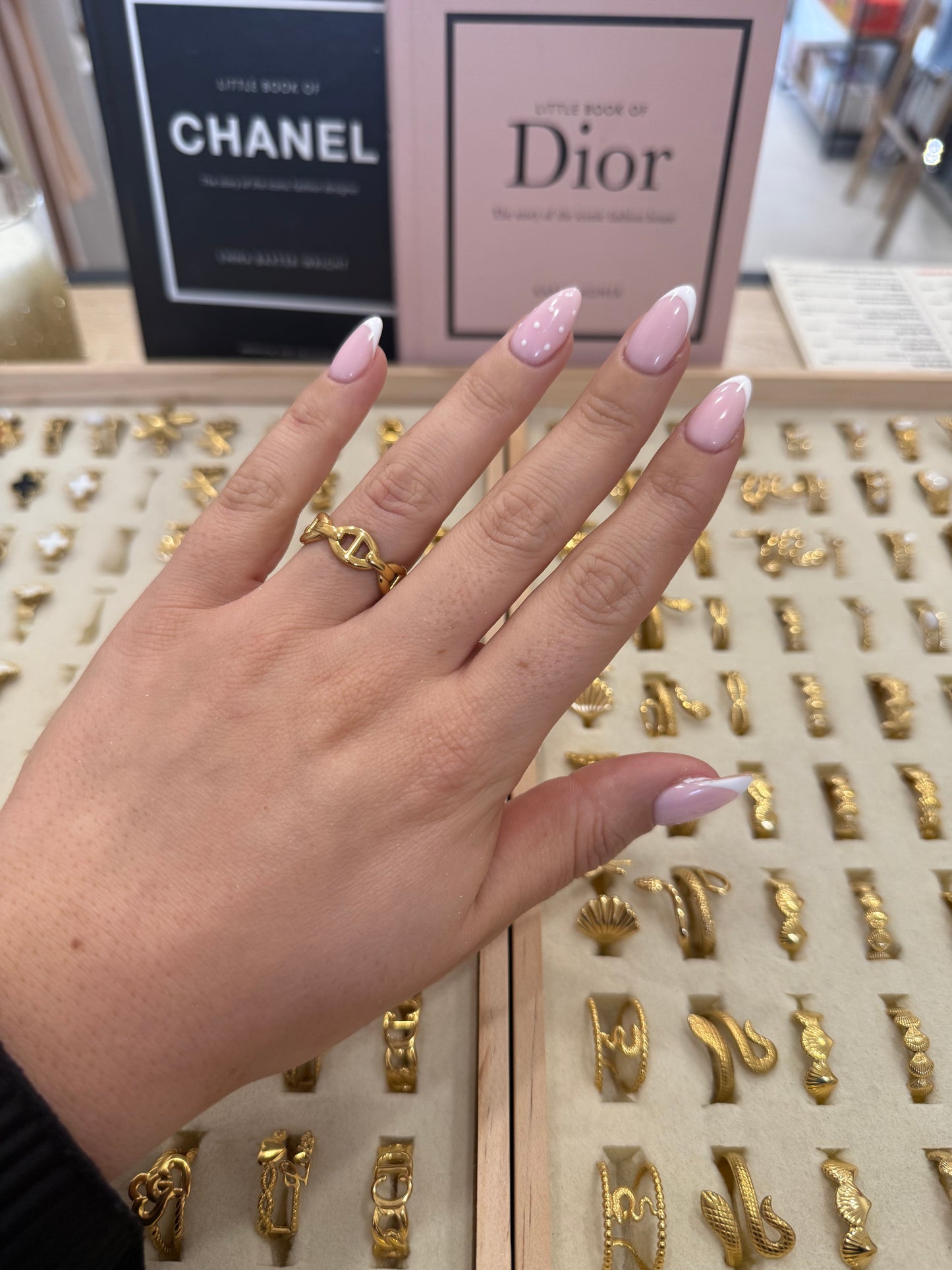 Bague « Marine » dorée