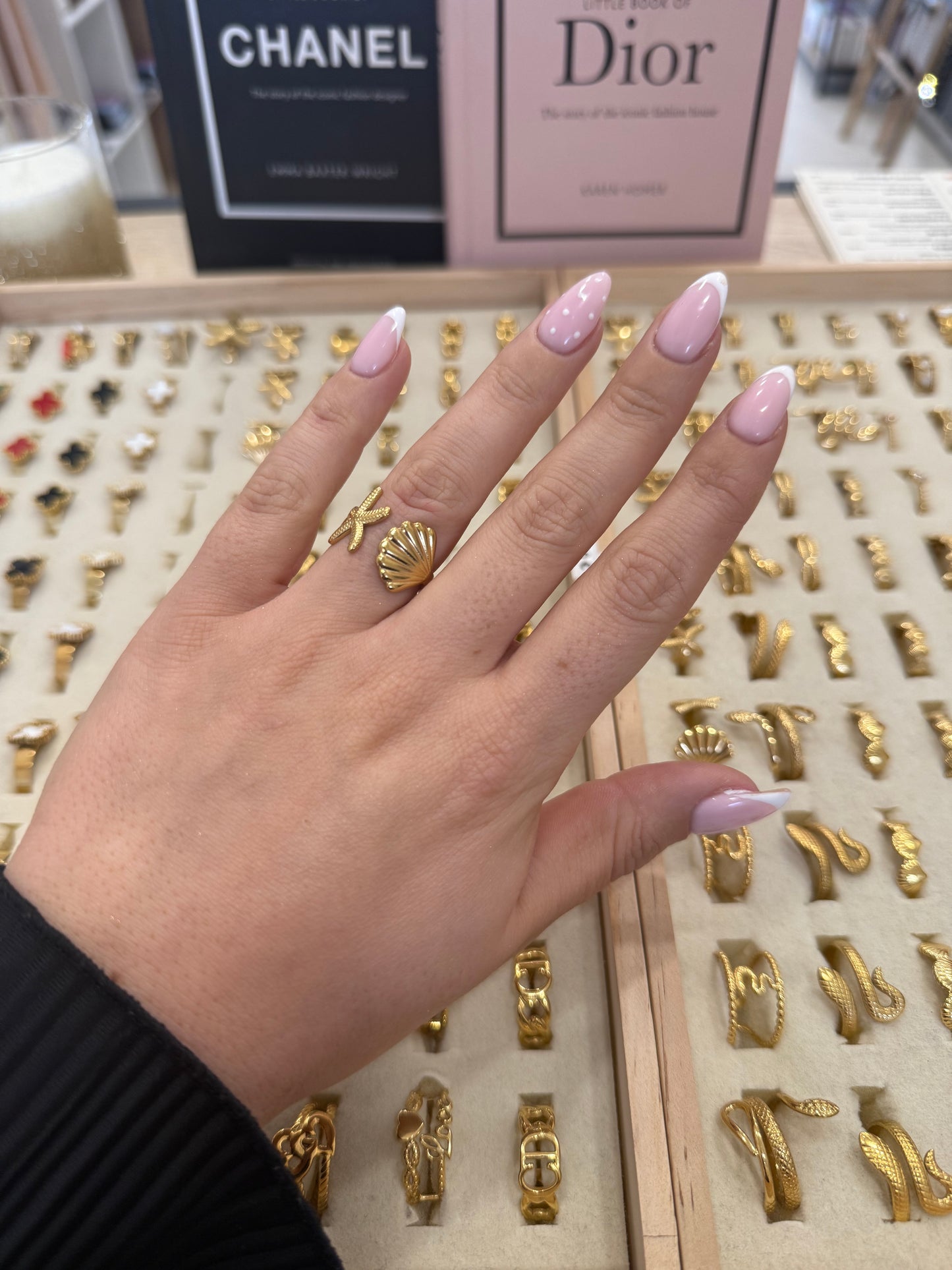 Bague « Marina » dorée