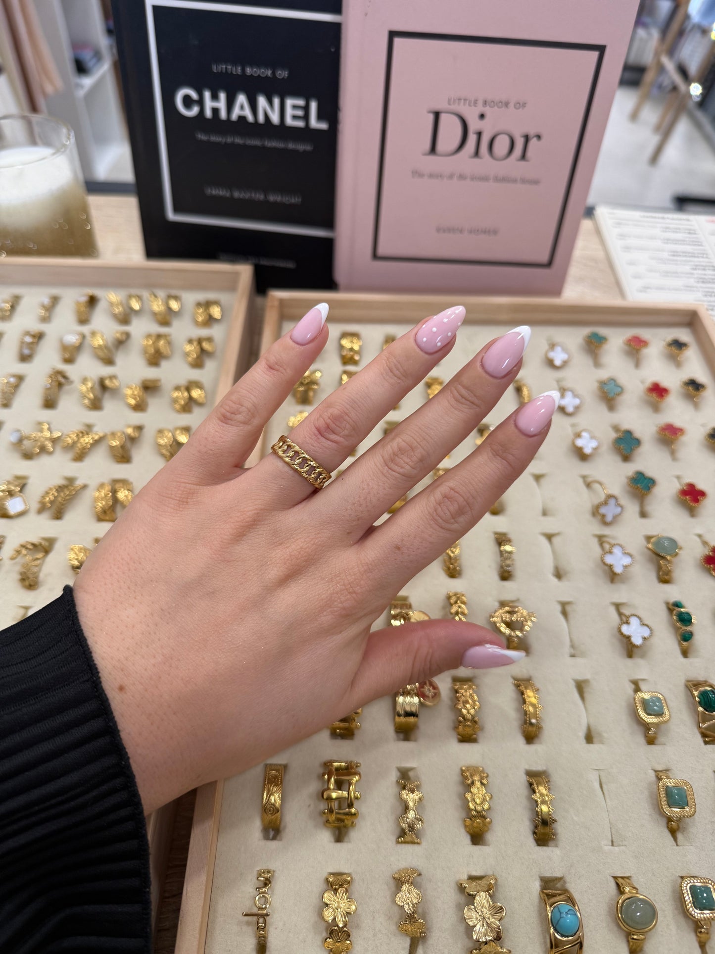 Bague « Fiona » dorée