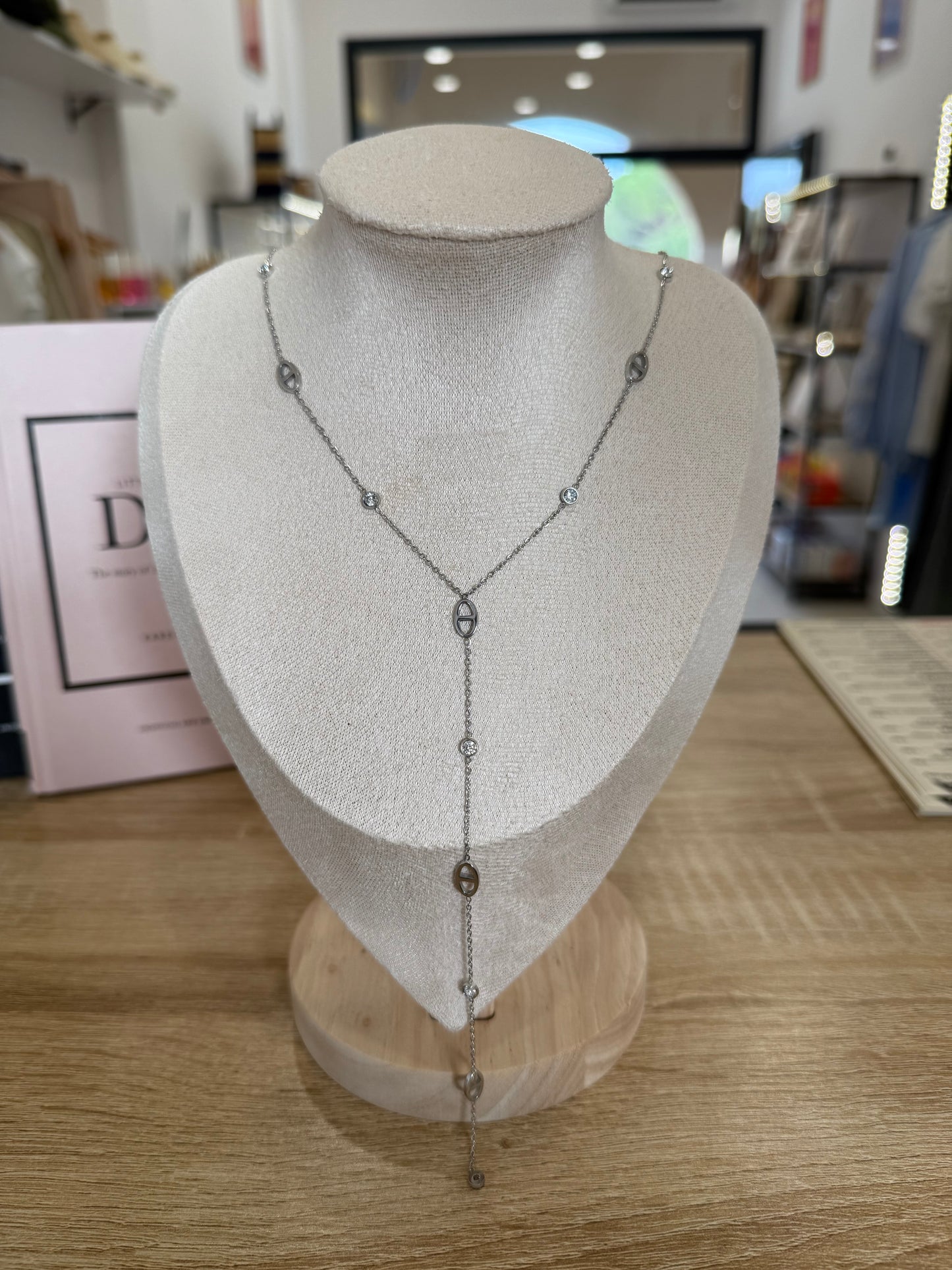 Collier « Maria » argenté