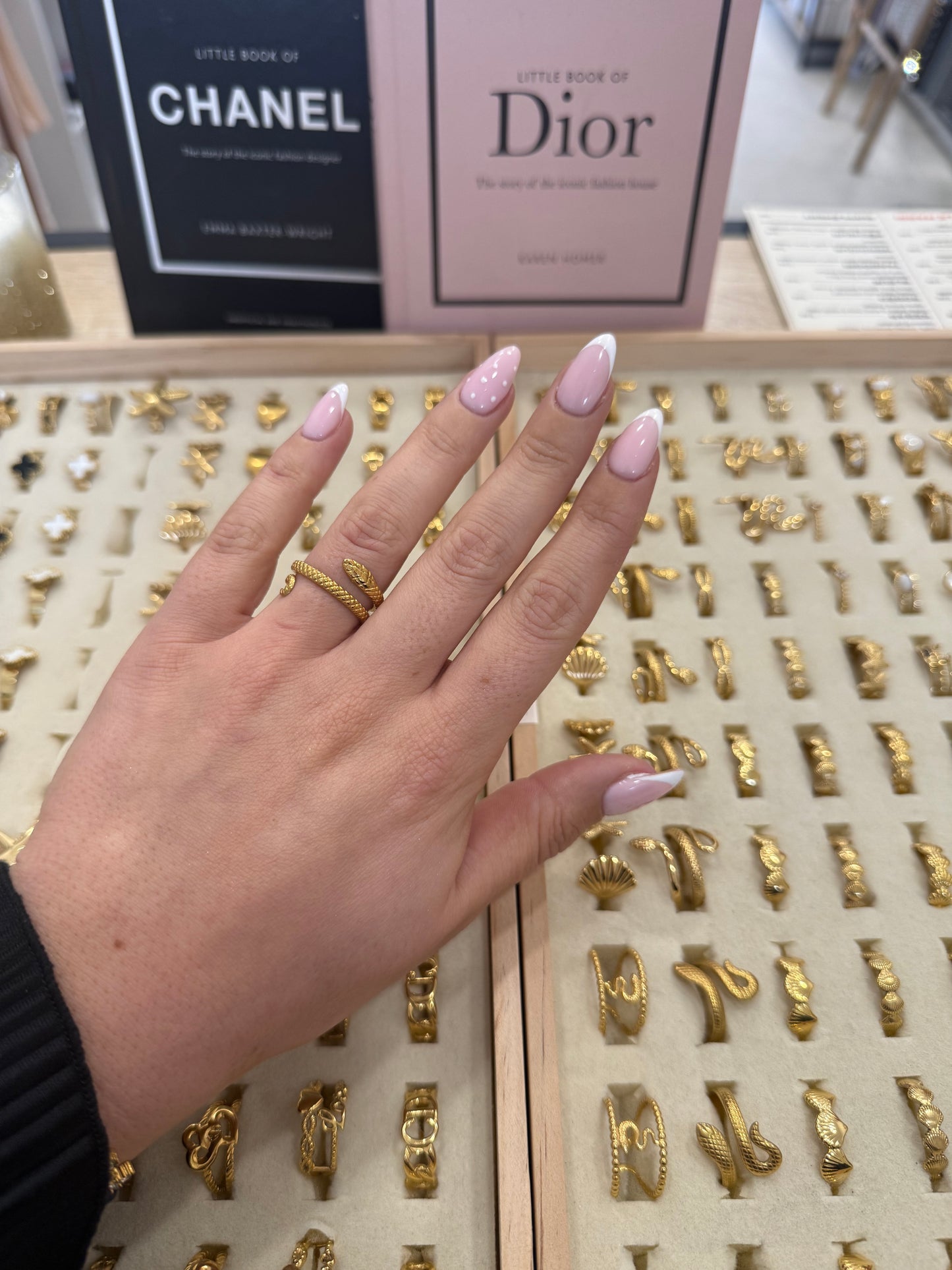 Bague « Mélusine » dorée