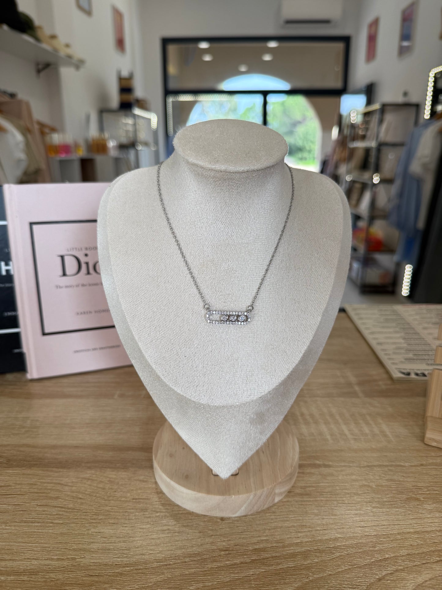 Collier « Mia » argenté