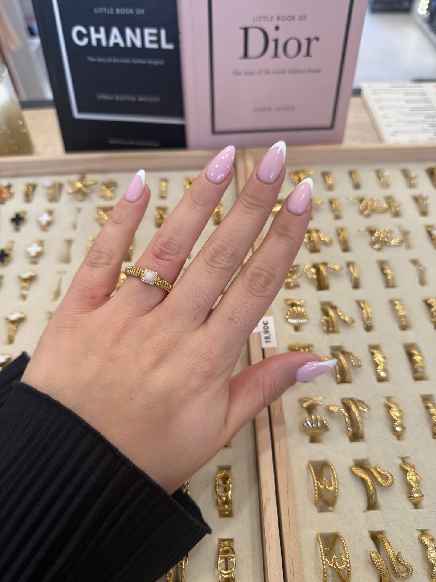 Bague « Angela » blanche