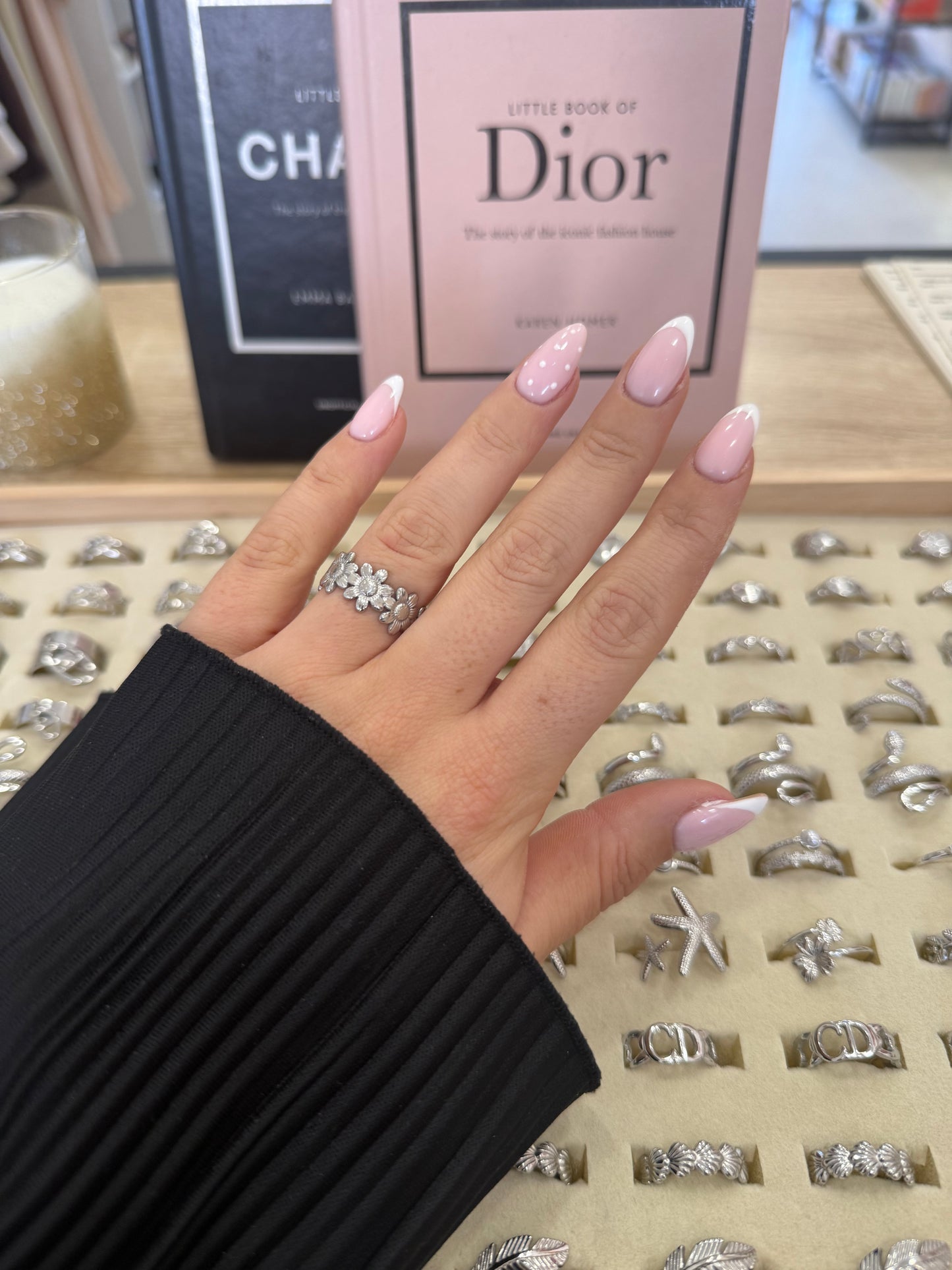 Bague « Sonia » argentée