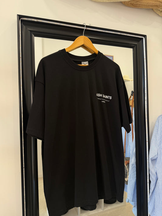 Tee shirt noir « ash saints »
