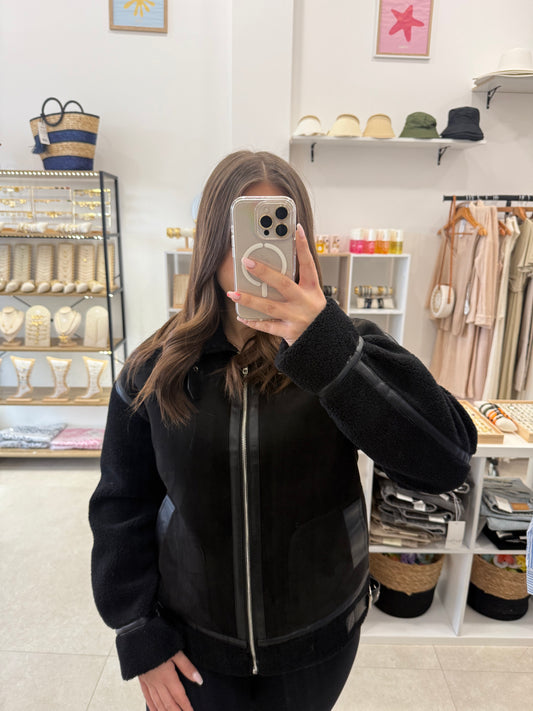 Veste Bombardier Noir