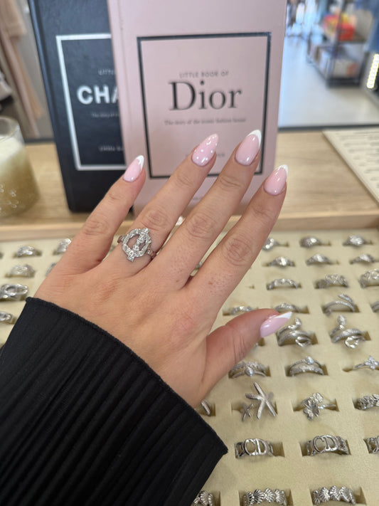 Bague « Anna » argentée