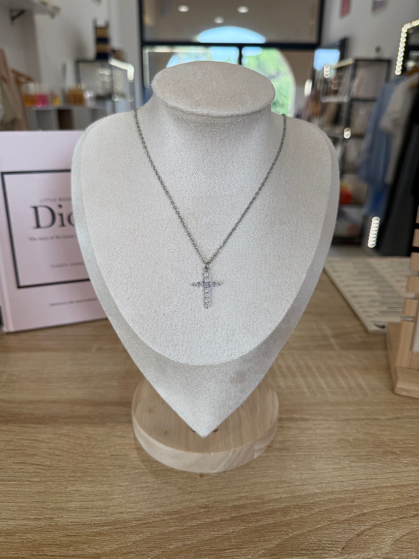 Collier « Ève » argenté