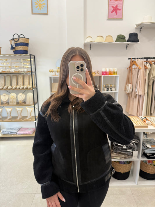 Veste Bombardier Noir