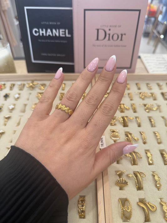 Bague « Tiffany » dorée