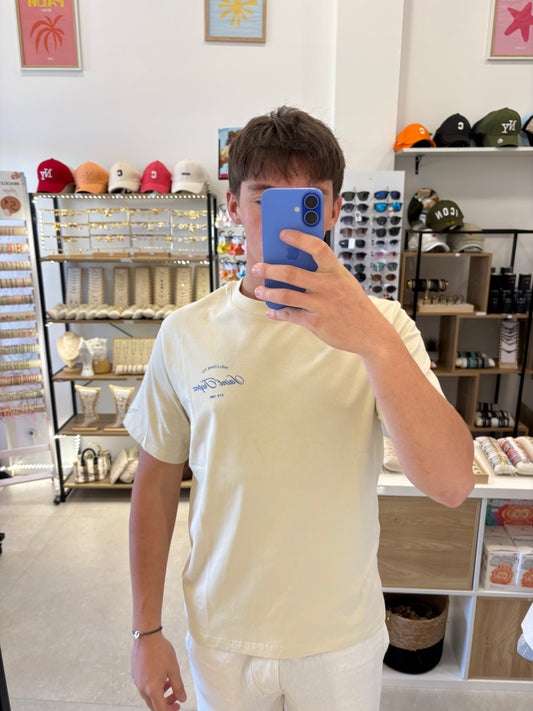 Tee shirt « Saint Tropez » beige
