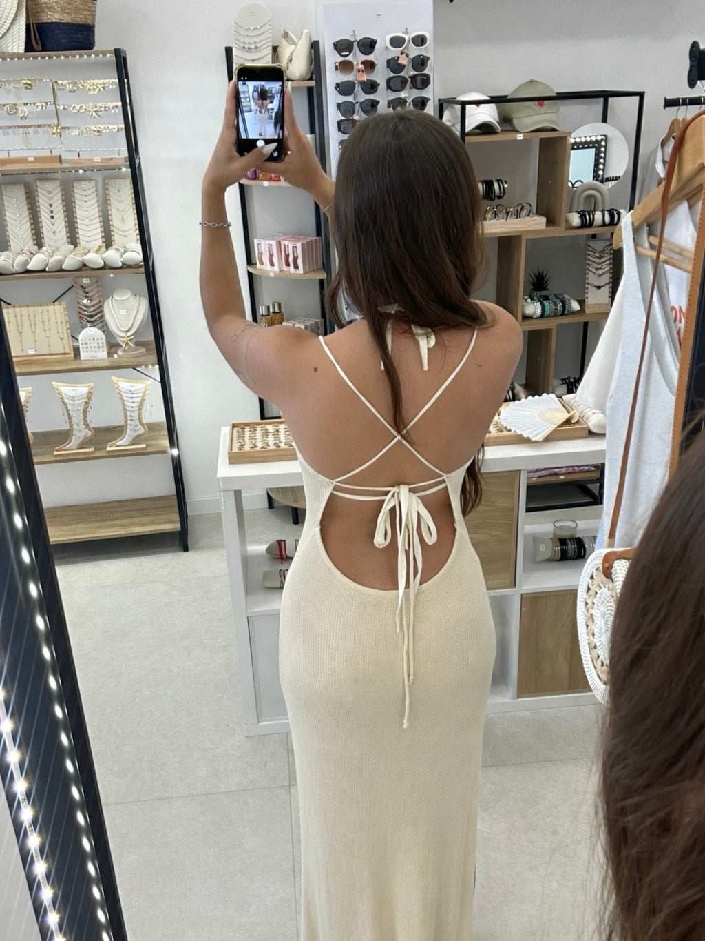 Robe de Plage beige
