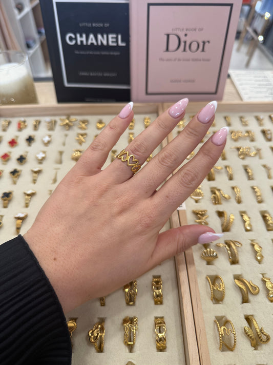 Bague « Sora » dorée