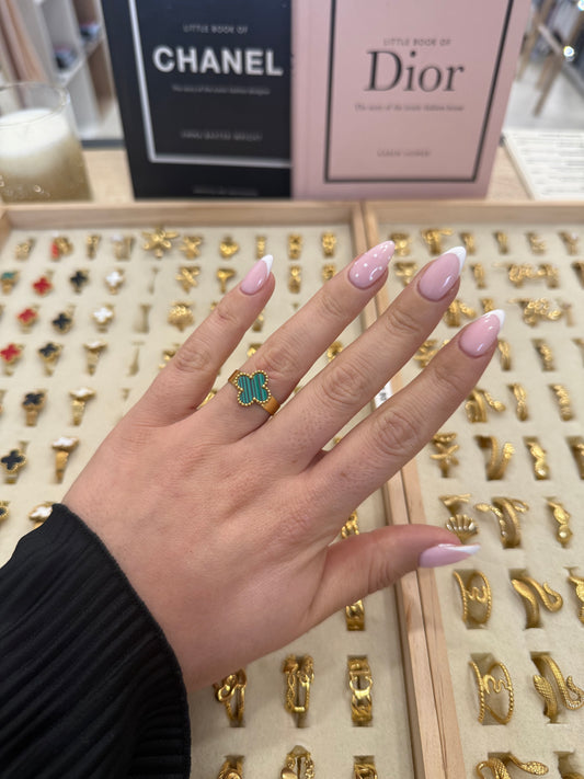 Bague « Lisa » verte