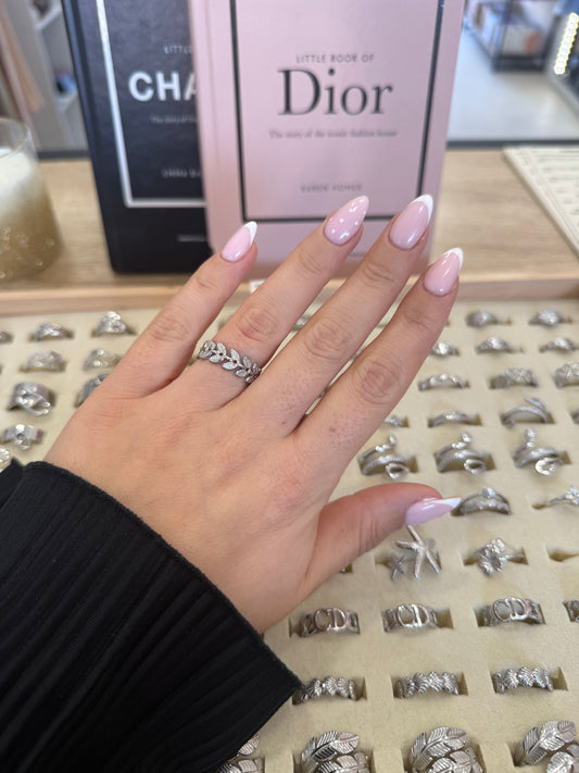 Bague « Carla » argentée