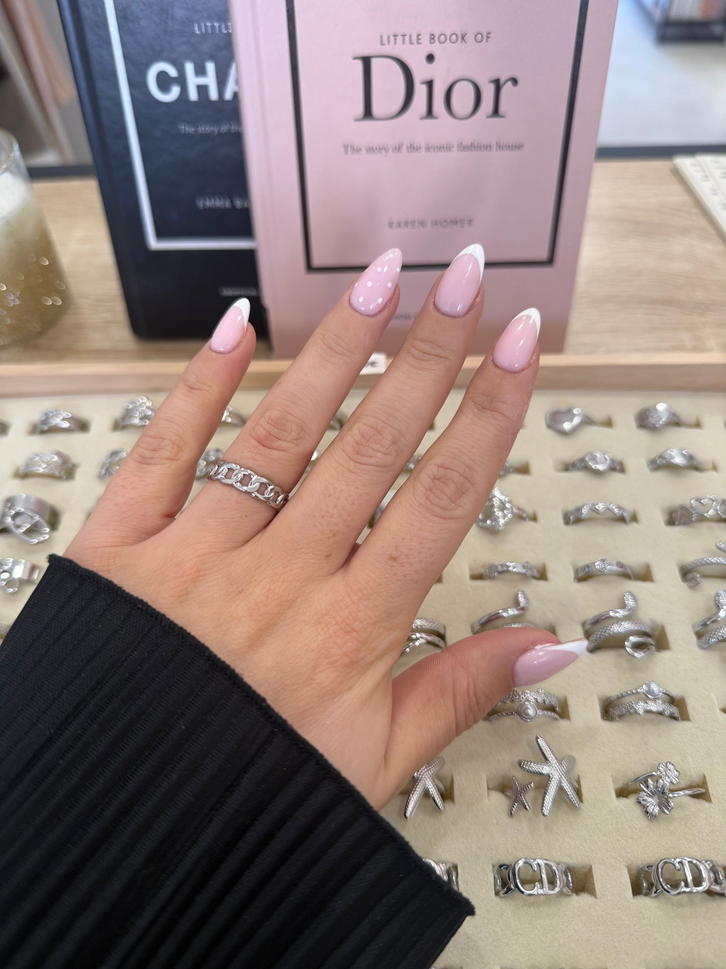 Bague « Fiona » argentée