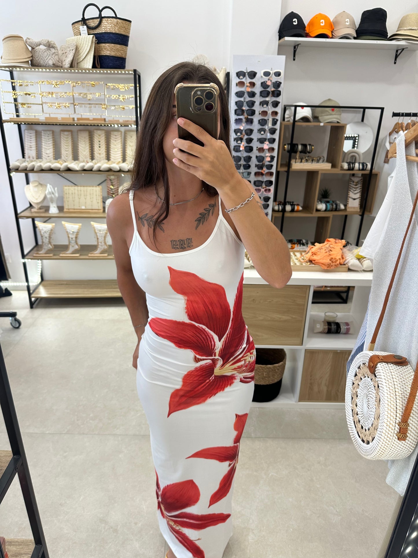Robe de Plage à fleurs
