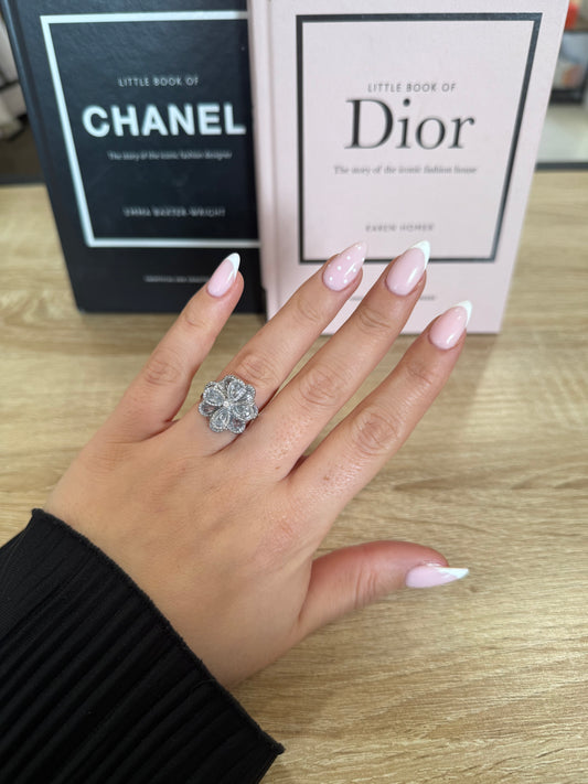 Bague « No Stress » argentée