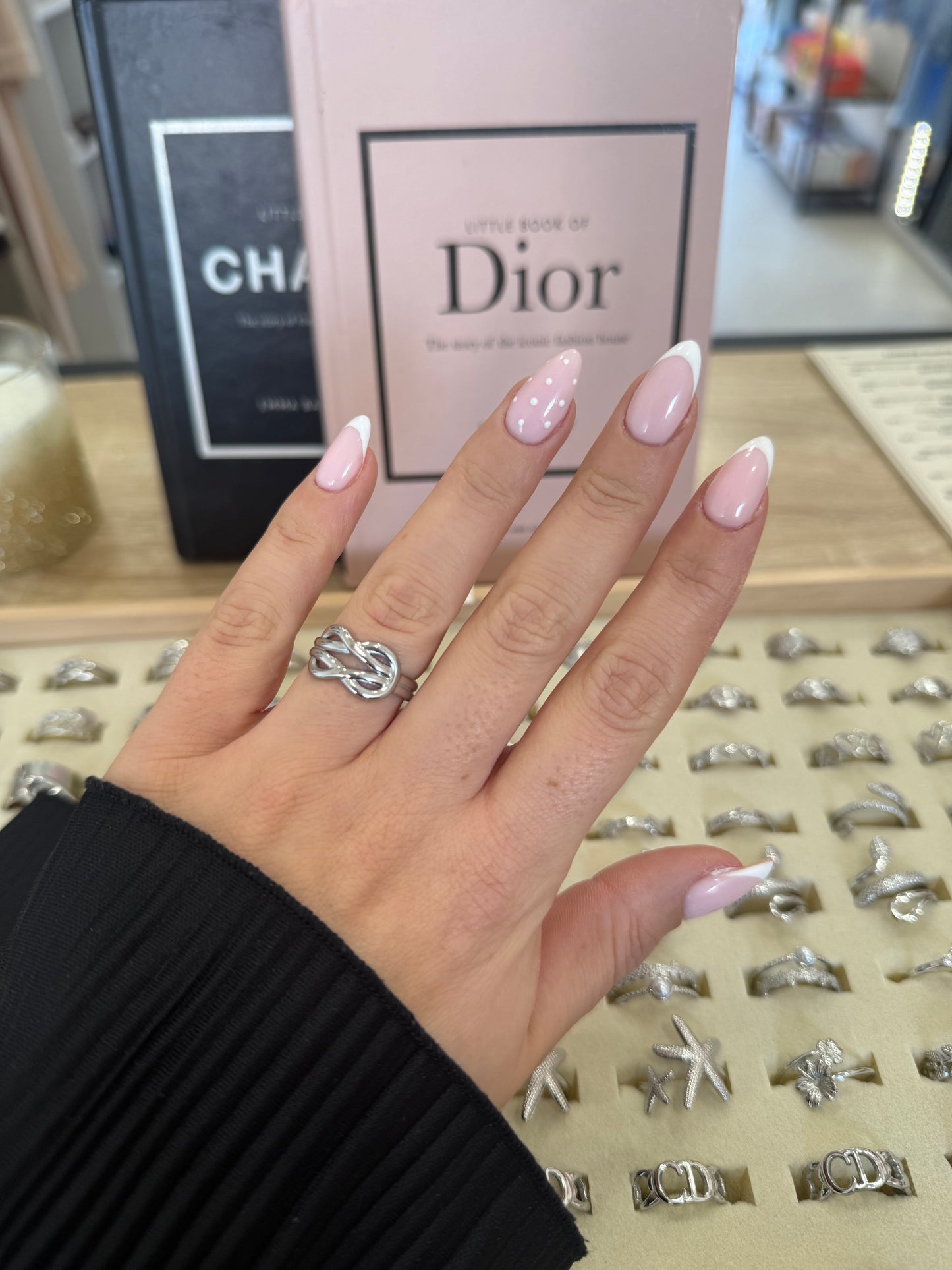 Bague « Diana » argentée