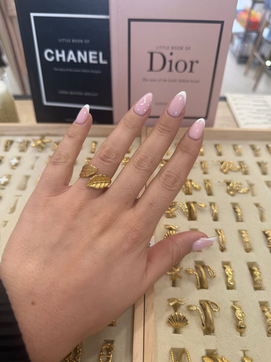 Bague « Rosélia » dorée