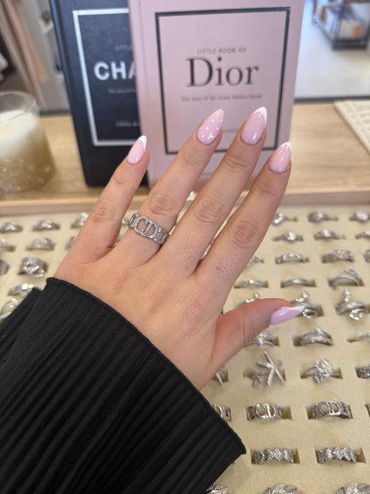 Bague « Cristiana » argentée