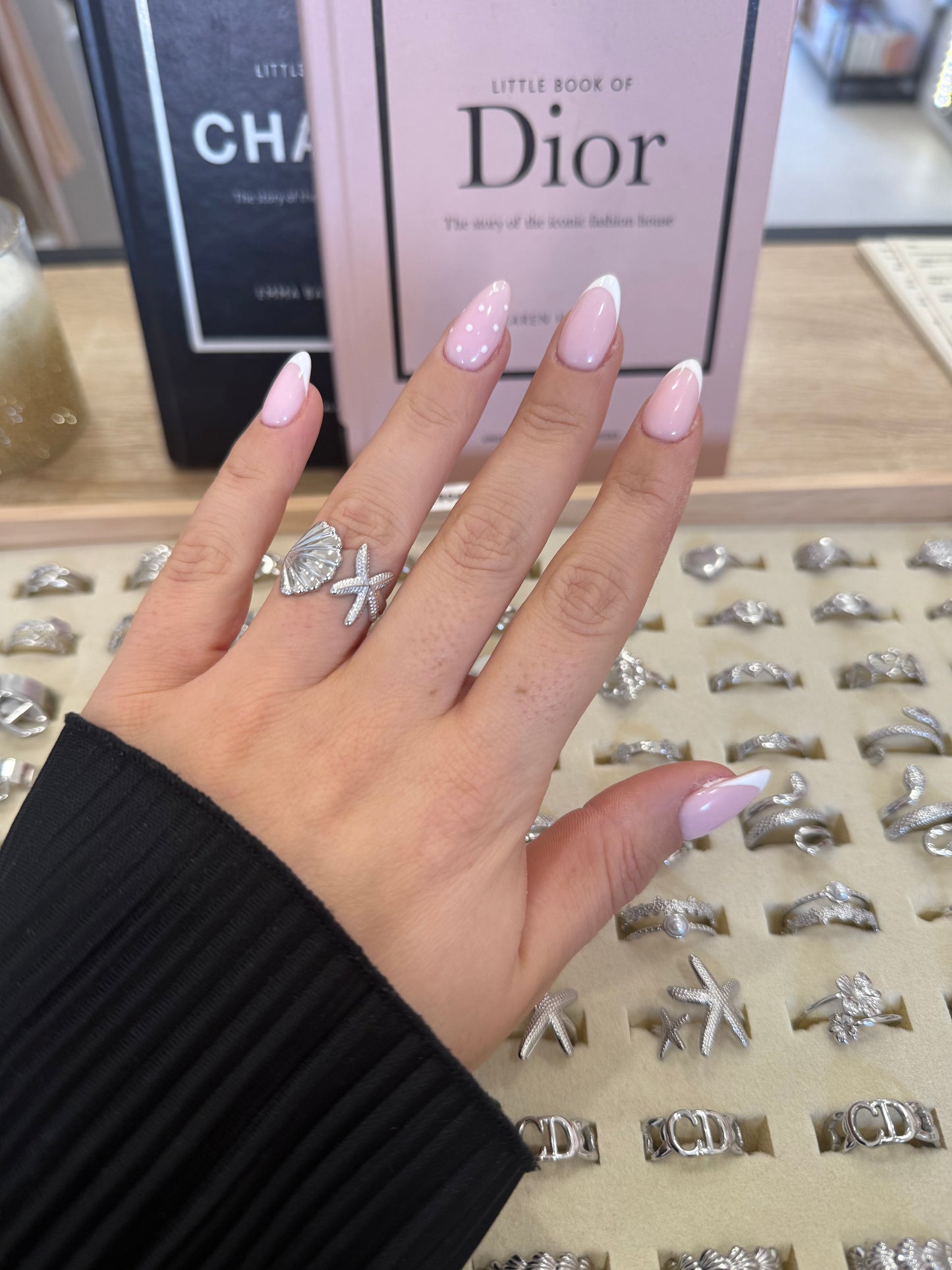 Bague « Marina » argentée