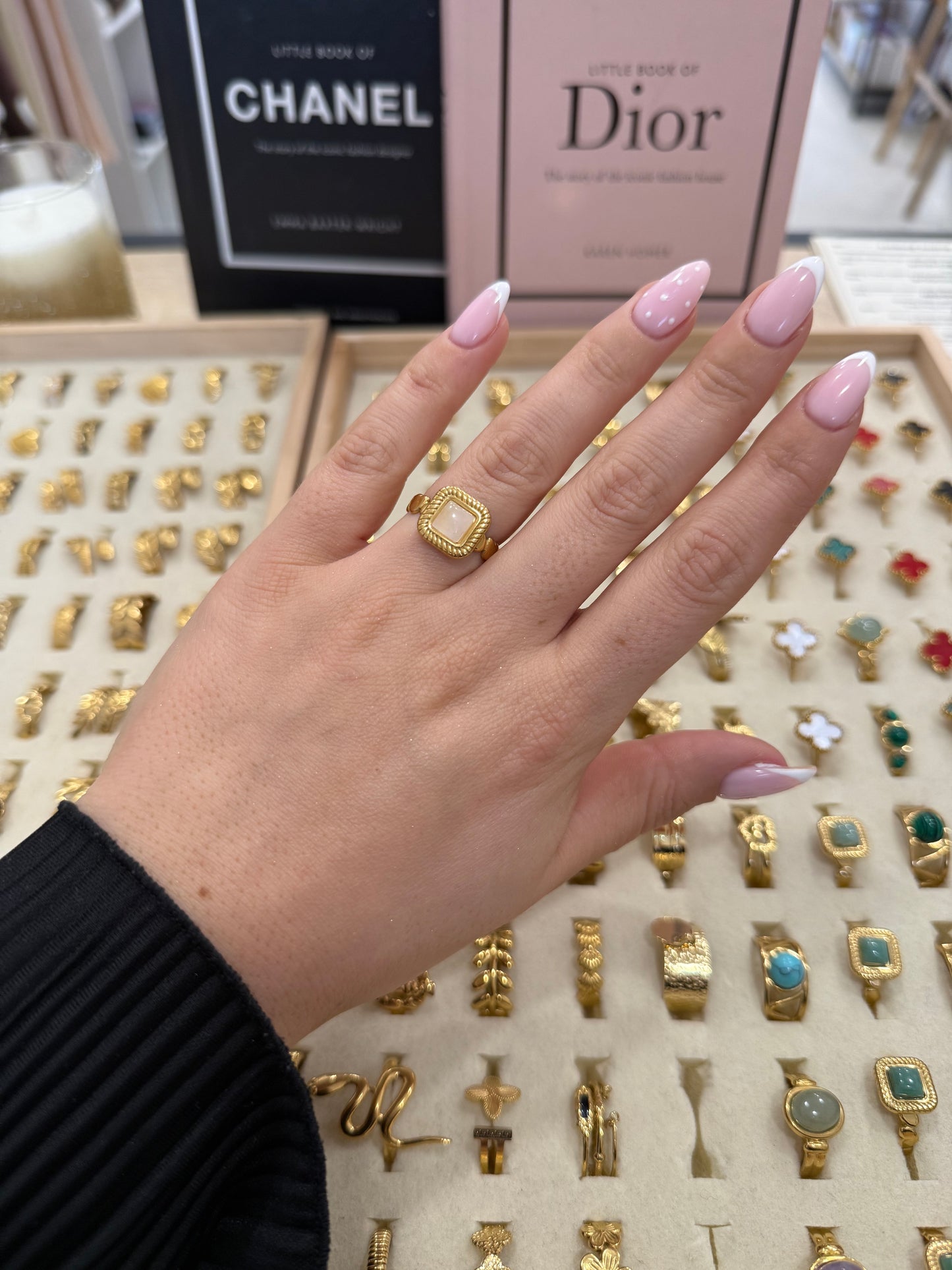 Bague « Leana » rose