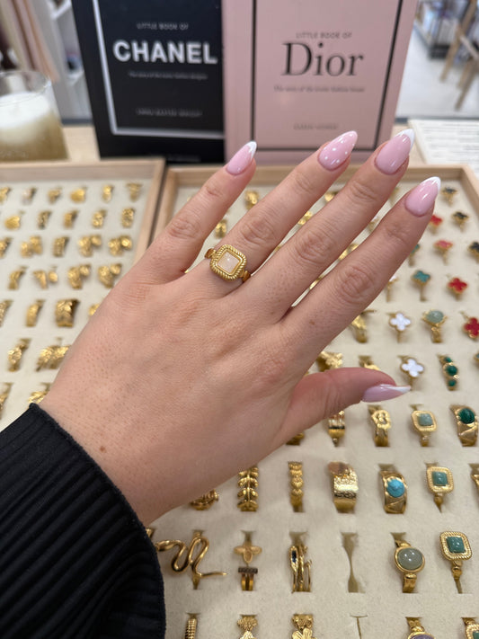 Bague « Leana » rose