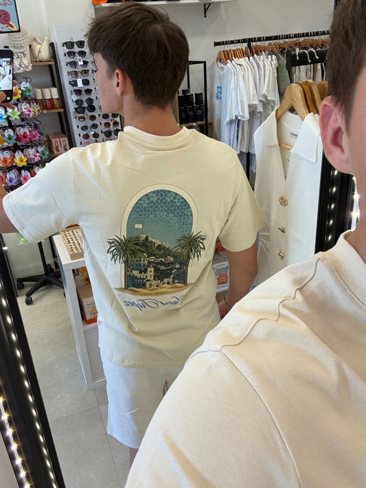 Tee shirt « Saint Tropez » beige