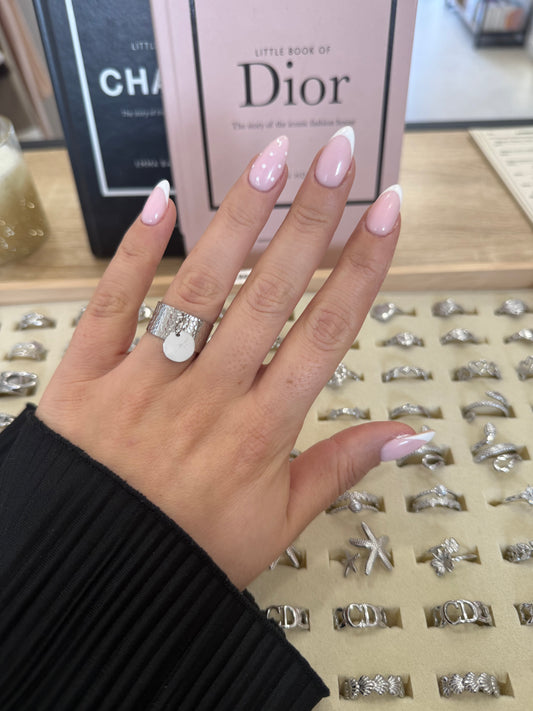 Bague « Gioia » argentée