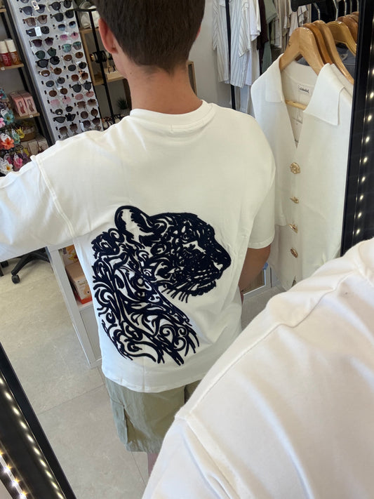 Tee shirt « Off the System » blanc