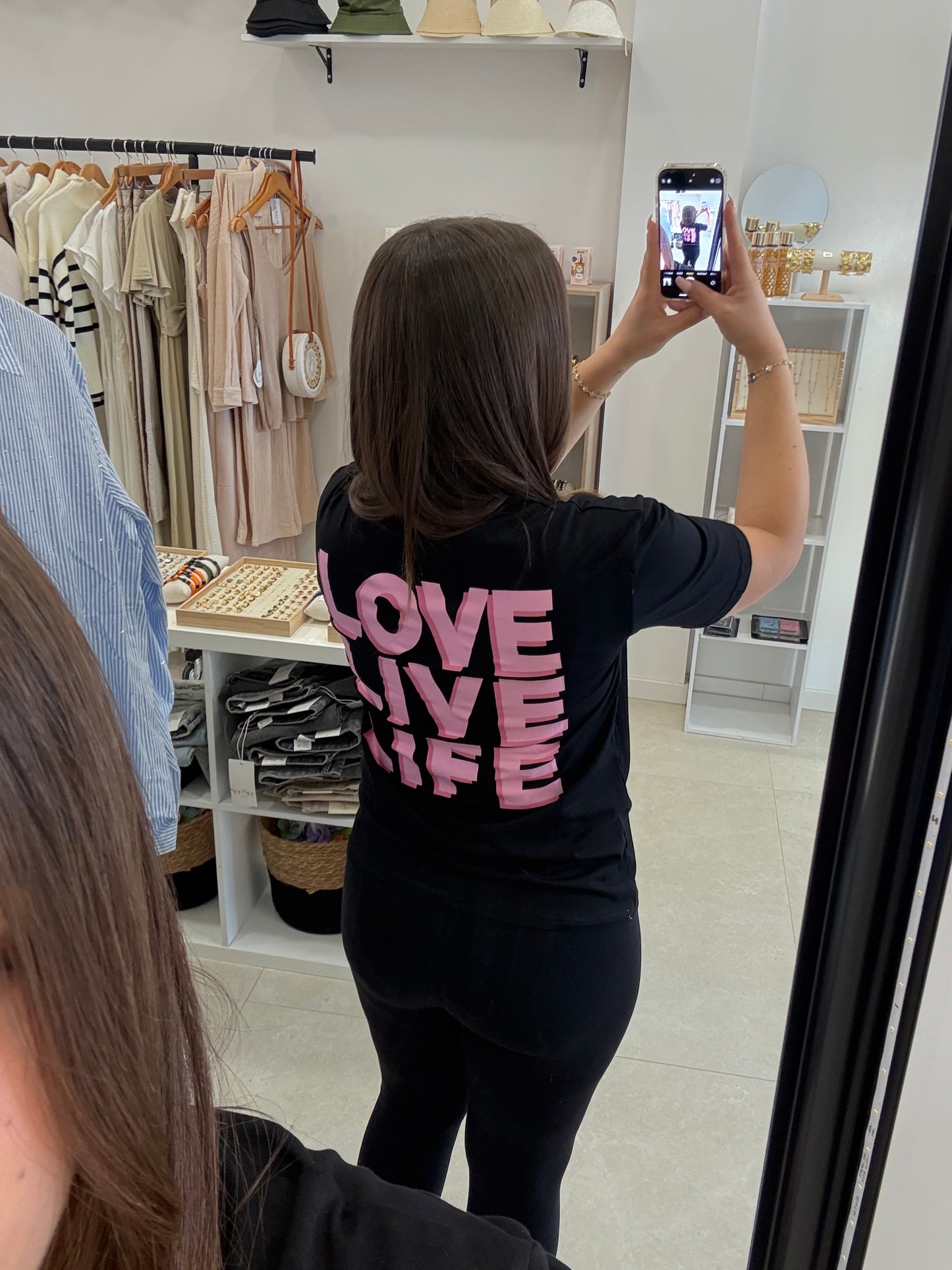 Tee shirt « love live life »