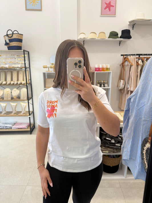 Tee shirt « mor amor por favor »